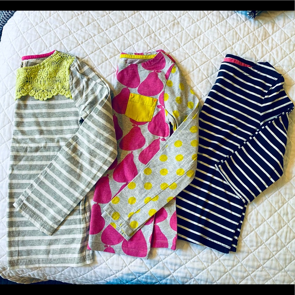 Mini Boden Johnnie B. Hopscotch tops girls large